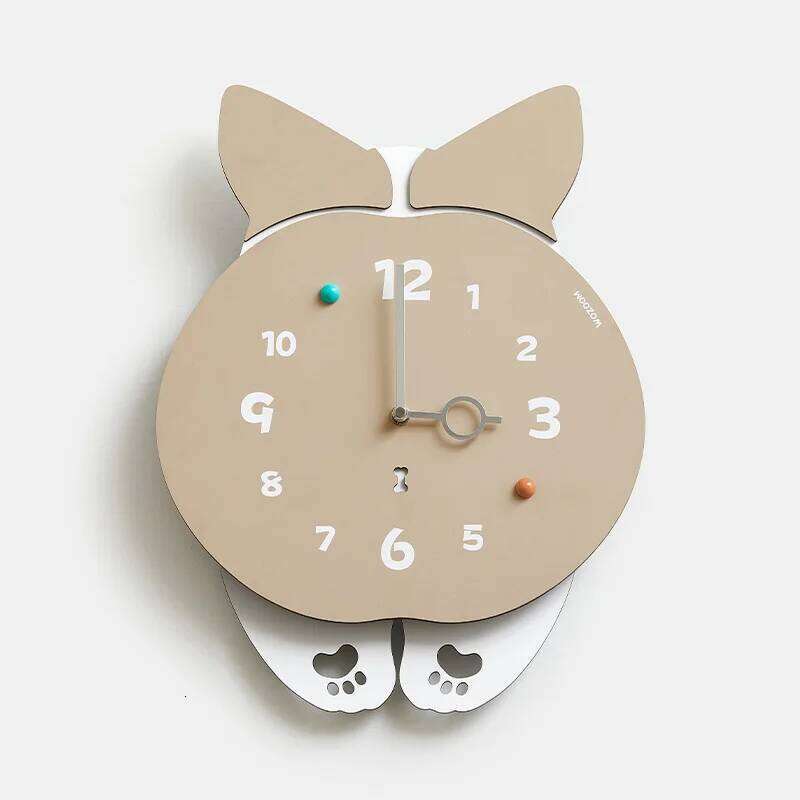 Panda Modern Minimalist Silent Large Decorative Wall Clock Living Room Bedroom Home Decor 2025 New Battery Operated W260130
