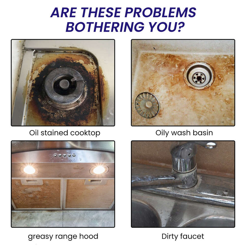 Jaysuing Kitchen Removal Heavy Oil Stain Multi-effect Cleaning Thickened Wipes S260130