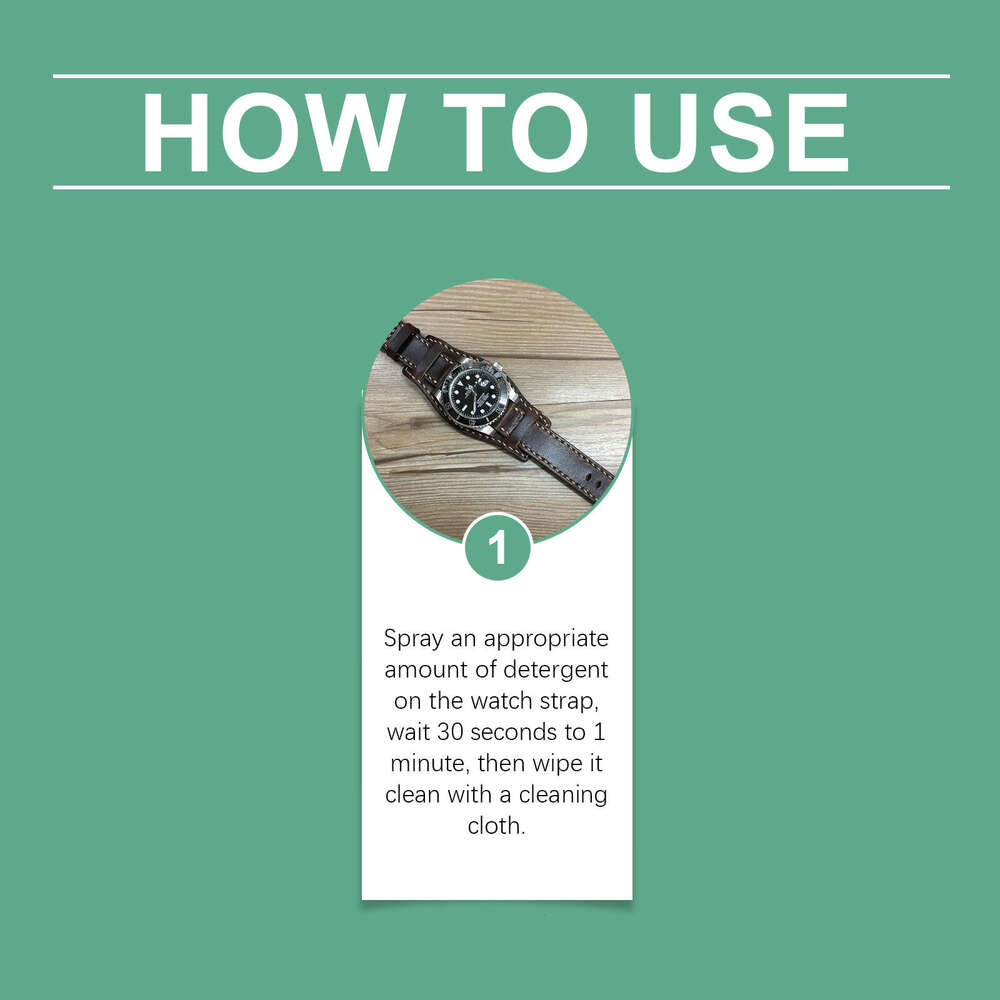 Jakehoe Watch Strap Cleaner Jewelry Ring Bracelet Stain Removal Daily Maintenance Renovation Cleaning Solution S260130