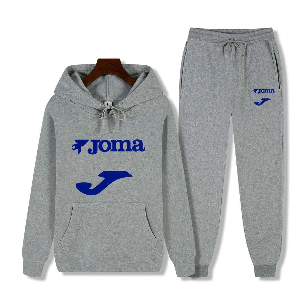 JOMA Autumn/Winter High-Quality Outdoor Multifunctional Daily Fitness Casual Men's Sweatshirt + Pants Two-Piece Set XJ260130