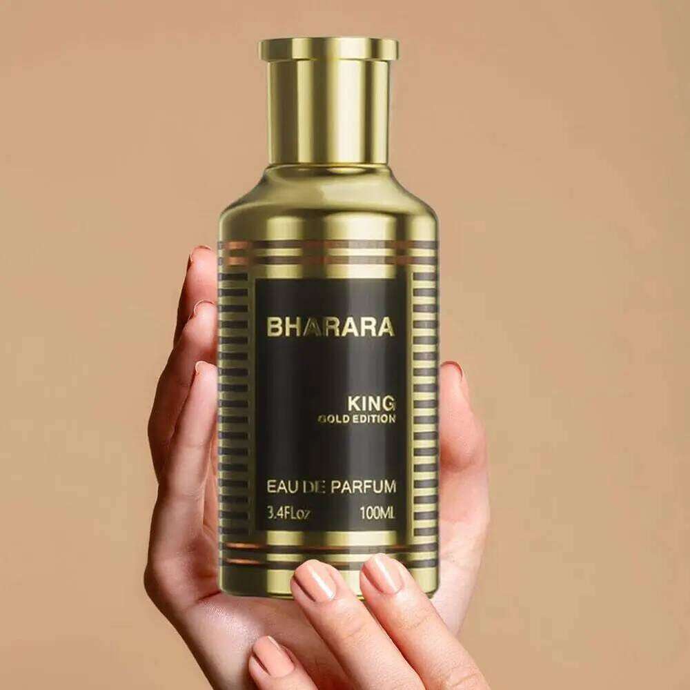 Original Arab Perfumes Bharara King Gold Long-lasting Fragrance MEN's Cologne Eau De Parfum Spray For Man H260130