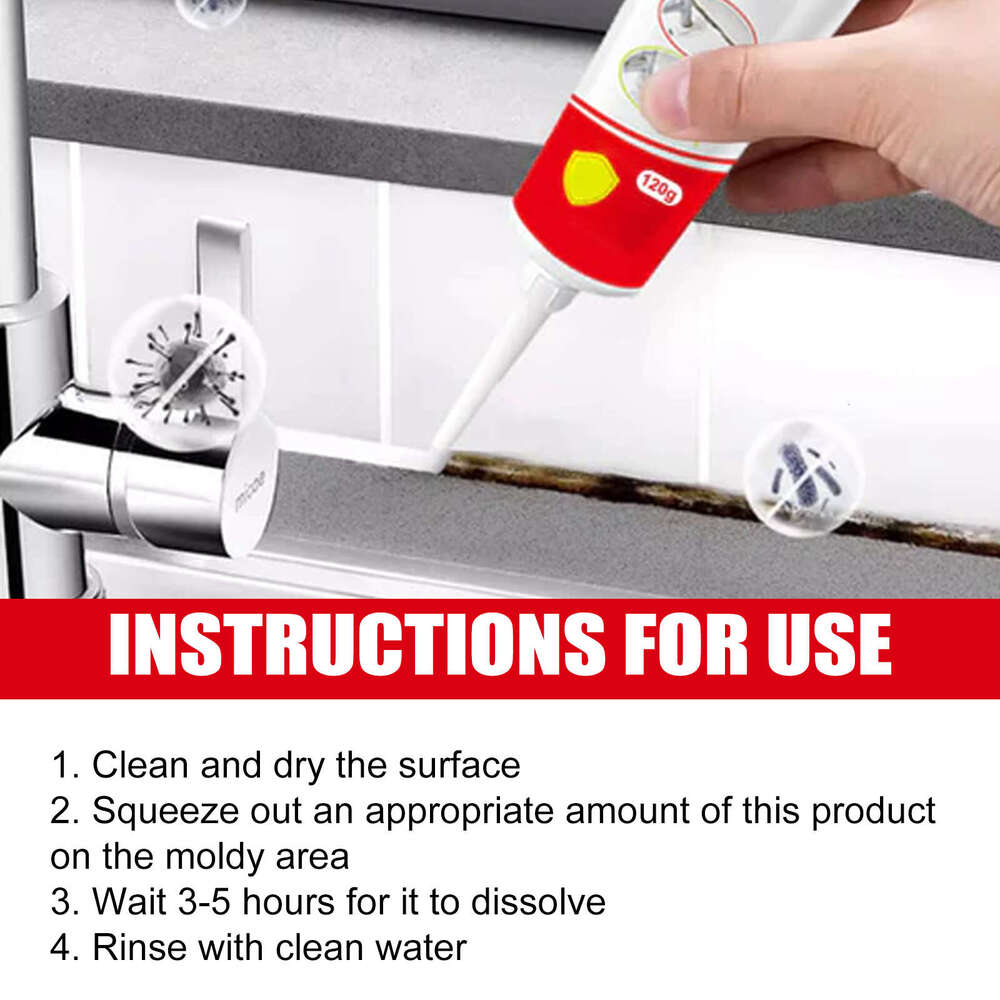 Jaysuing Mildew Remover Bathroom Kitchen Ceiling Wall Stain Mold Cleaner S260130