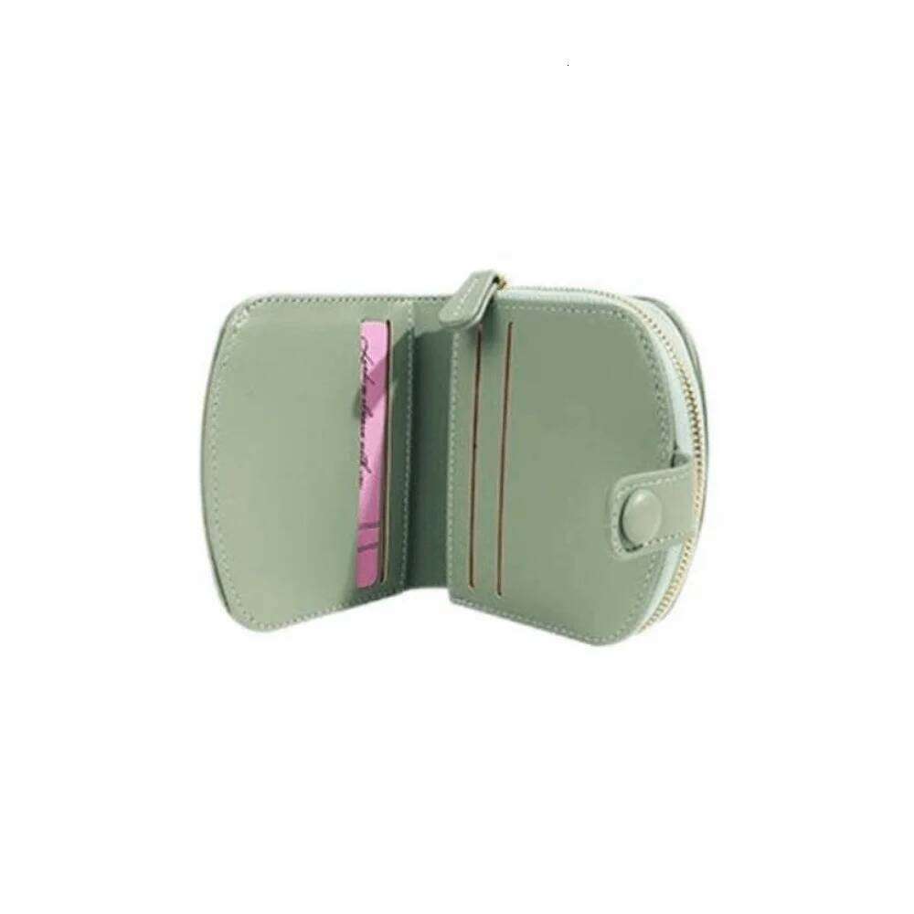 Floral Print Mini Coin Purse Bag Multi Function ID Credit PU Leather Short Wallet Small Korean Ins Fashion Card Holder Z260130