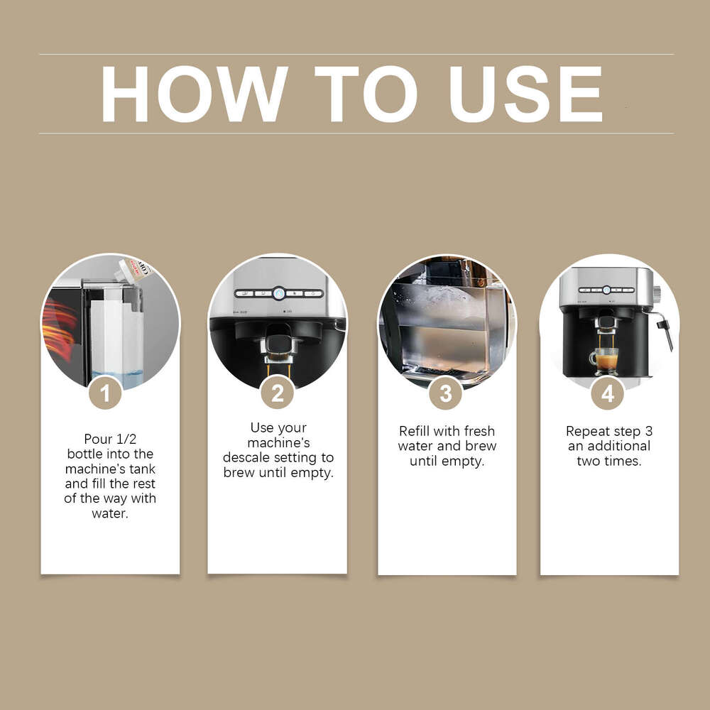 JAKEHOE Cleaner Coffee Machine Descaling Cleaning Renovation Maintenance Maintain Equipment Hygiene Cleanliness S260130