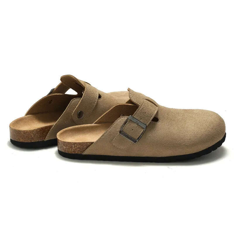 slides designer women Thick Soled Cork men sandals With Anti slides And Comfortable Cooldown For Outdoor Wear with shoes box