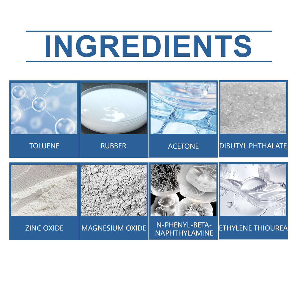 Jaysuing Silicone Sealant for Home Use on Wood, Metal, Ceramic, Plastic, Household Sealing Nail-Free Glue S260130