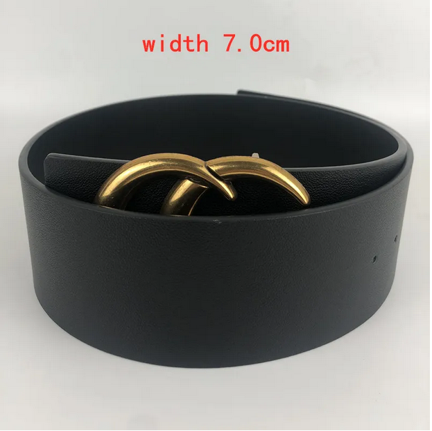 2026 Classic Designer belt men belts for women designer mens belt luxury belt length 105-125CM woman belt fashion luxury letter smooth buckle designer belt 7cm AAAAA