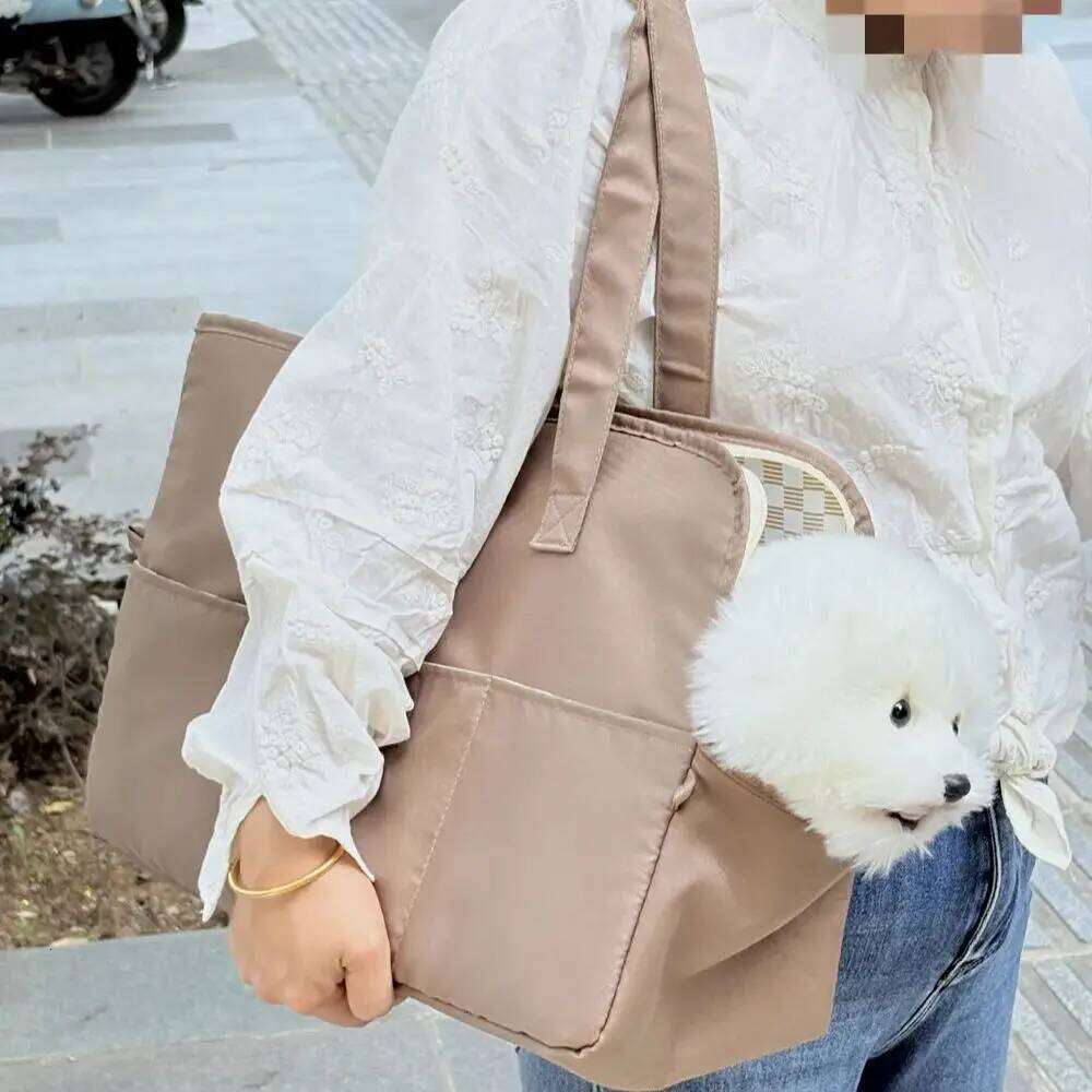 Set 4 piecBreathable Pet Carrier Shoulder Bag for Cats And Small Dogs Safe Travel Handbag Puppy Chihuahua Yorkshire Dog Supplies 26H0130