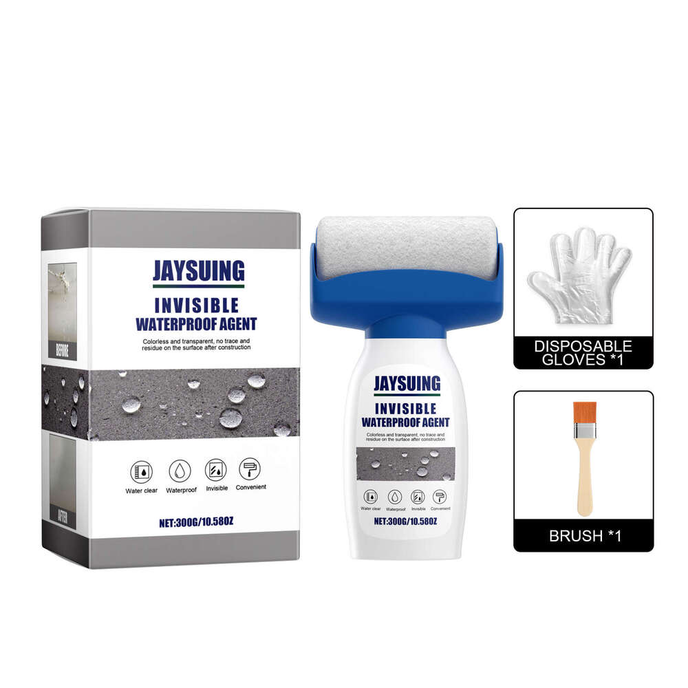 Jaysuing Type Glue Home Leak Repair Comes with Roller Brush Wear-Resistant Exterior Wall Waterproof Coating S260130