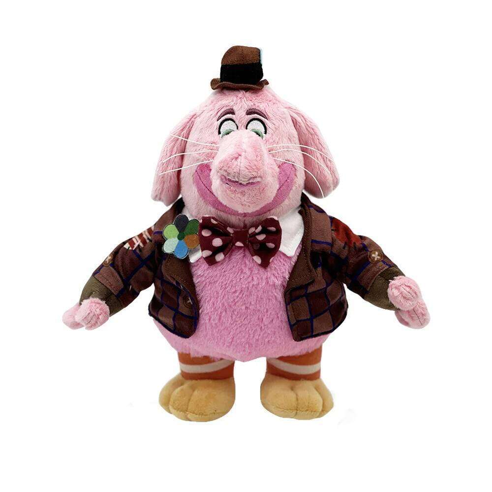 Kawaii Plush Movie Peripheral Toy Lovely Pink Elephant Birthday Halloween Gift Bing Bong for Kids Girls Decor Y260128