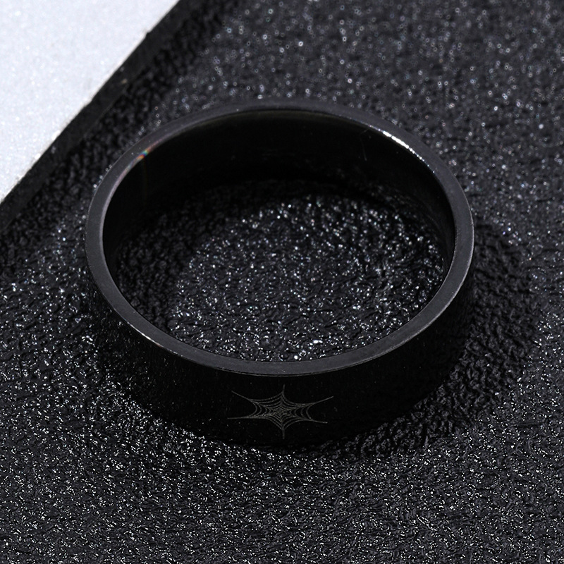 Fashion New Niche Couple Rings Spider Love Ring Factory Direct Sale Large Volume Discount