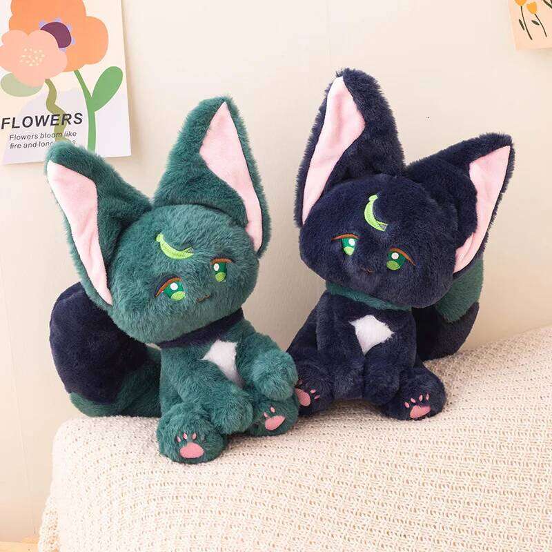 2023 new25cm Genshin Impact Xiao Cat Tighnari Toy Anime Gaming Plush Pillow Kids Adults Gifts Toys Y260128