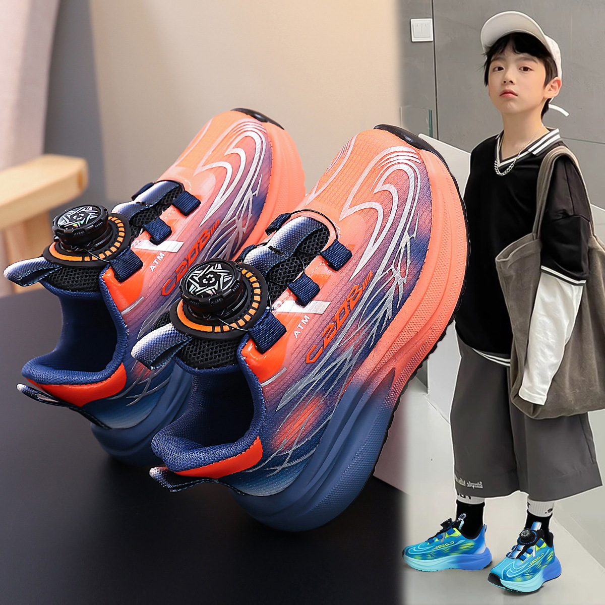 chaussure enfant Athletic Outdoor boys shoes kid shoe Big Boys' running shoes