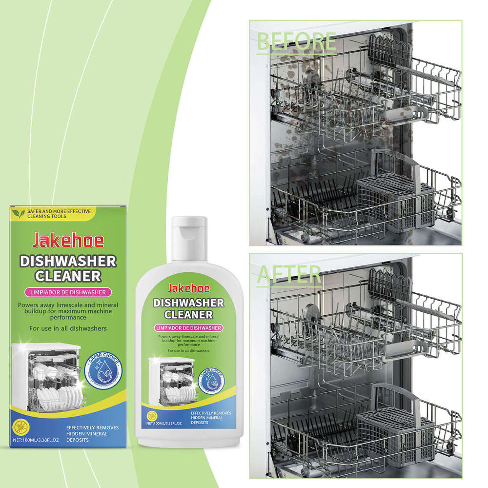 JAKEHOE Dishwasher Kitchenware Stain Remover Heavy Grease Cleaner Dishwashing Detergent S260130