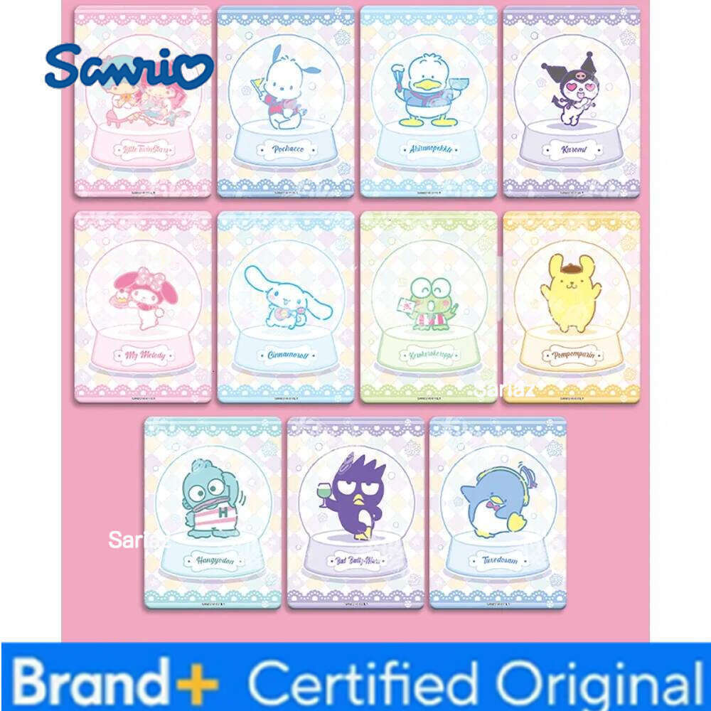 Sanrio Original Japanese for Child Popular and Cute Cartoon Characters Rare Limited Game Collection Card Christmas Gifts H260130