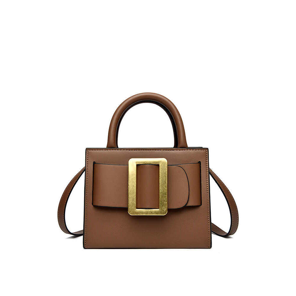 Totebag Shoulder ROSE NOIRE High Quality Niche New Large Buckle Bow Chain End Handheld Small Square Elegant Crossbody Bag