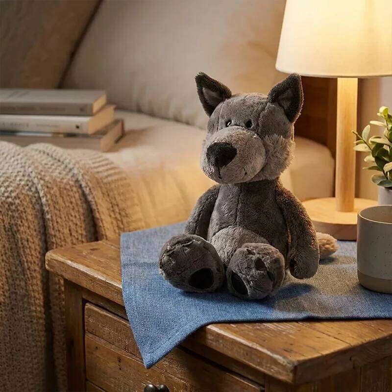 Funny Big Bad Wolf Animalsar Plush Toy Christmas Relieve Stress Comfortable Children's Birthday Gift Companion Y260128