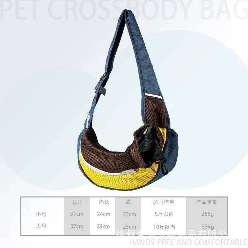 Dog Breathable Mesh Pet Backpack Carrier for Small Dogs & Cats Chihuahua-Friendly Outdoor Travel Shoulder Bag pet supplies 26H0130