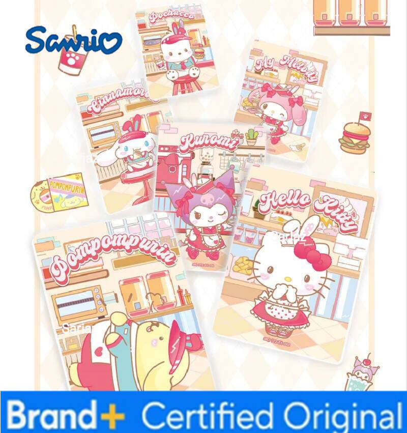Sanrio The New KABAO Original Cards Hello Kitty PR SXR SKP MR EX SP XP TR CR Collectible Card Toy For Children's Christmas Gift H260130