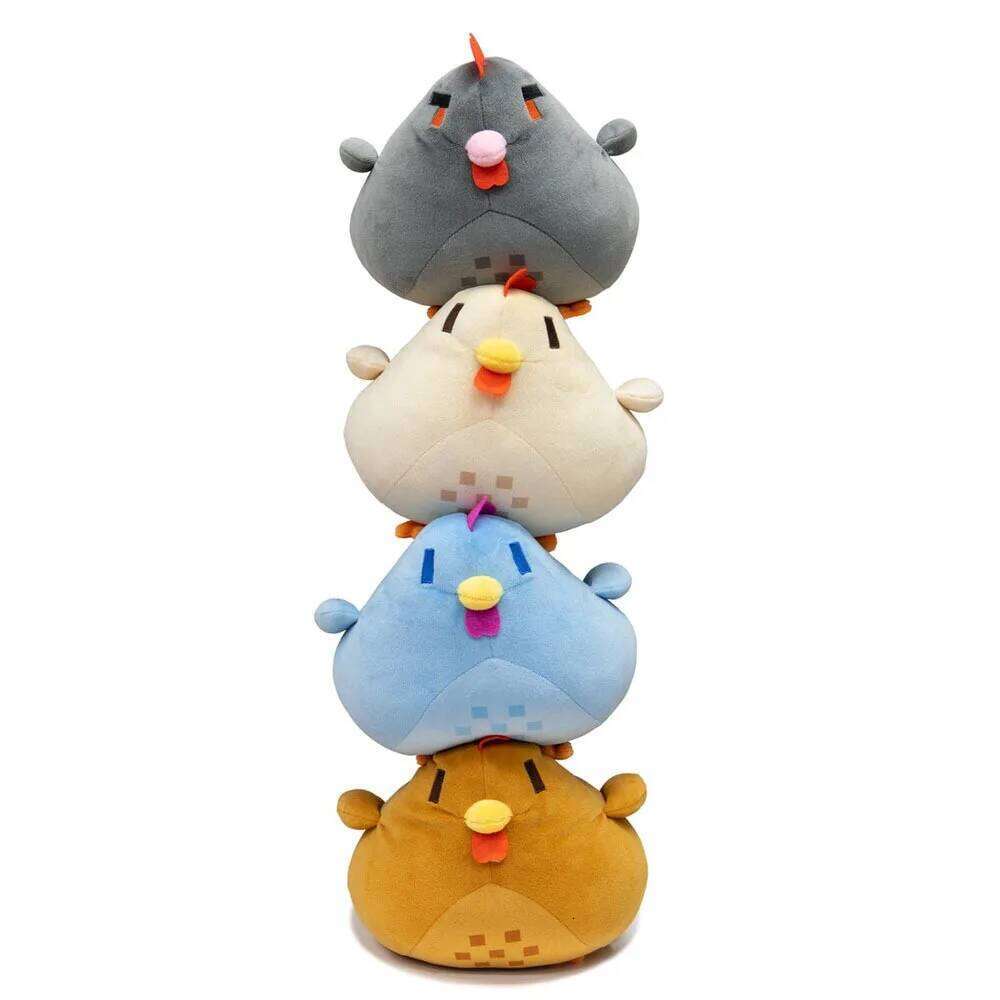 20cm Plush Cartoon Soft Animal Chicken Pillow for Kid Accompany Toy Game Fans Kids Birthday Xmas Gift Home Y260128