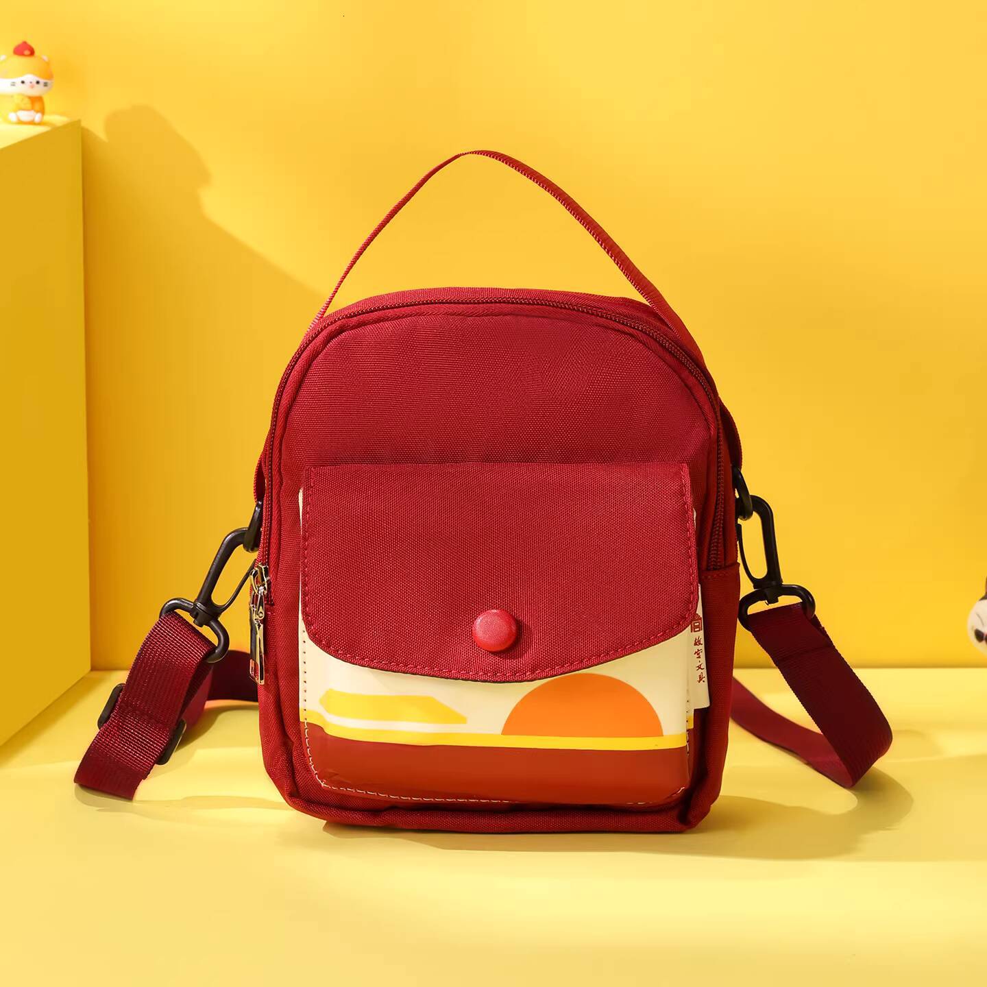 Bestseller Forbidden City Stationery Impression Children's Crossbody Fashion Mini Lightweight Chest Bag Coin Purse Birthday Gift ddmySat