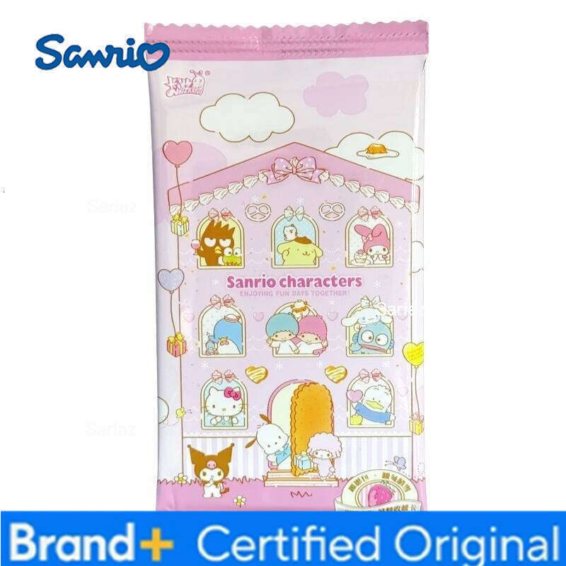 Sanrio KAYOU Original Family Series Collection Card Fantasy Dream Journey Hello Kitty Kuromi Melody Toy For Girl Gift H260130