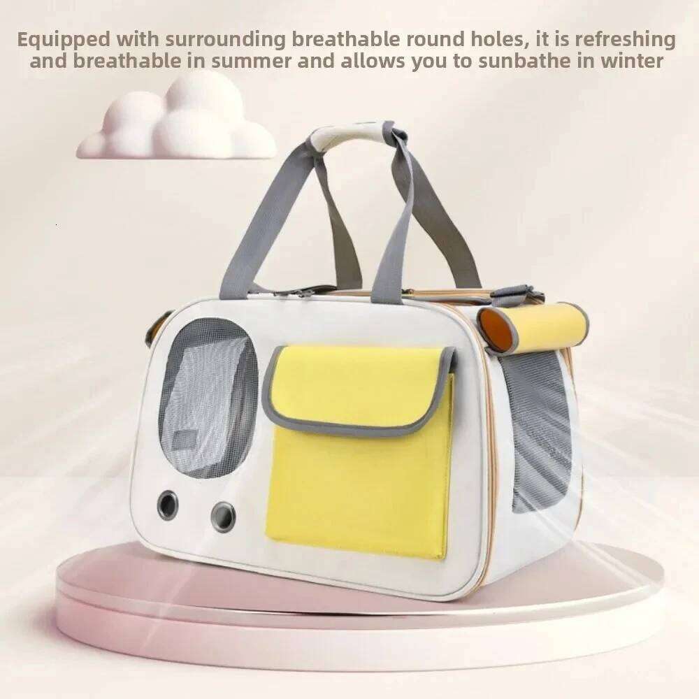 Portable Pet Carrier Bag Small Dogs Cats Ideal for Travel and Outdoor Activities 1Pcs 26H0130