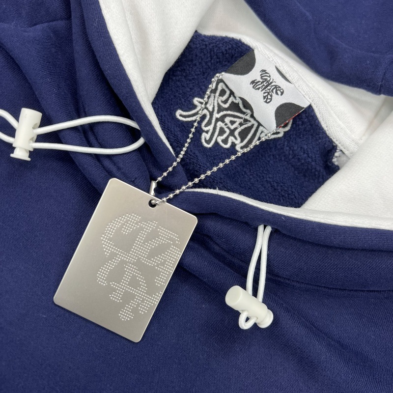 2026 Men's Embroidered Fleece-Lined Streetwear Oversized Fall/Winter Unisex Casual Batwing-Sleeve tracksuits