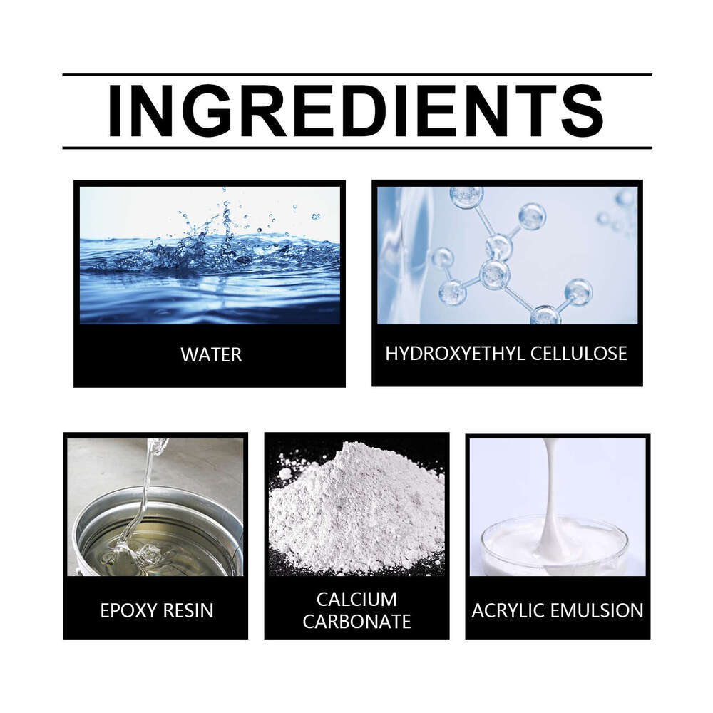 Jakehoe Renovation Covering Stain Removal Wall Paint Peeling Moisture-Proof Crack Repair Paste S260130