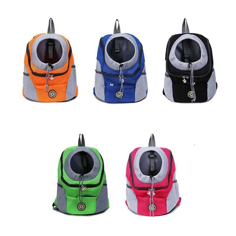Losing Money Sale Puppy Kitten Outdoor Backpack Chest Bag Breathable Mesh Pet Outing Carrying Casual Dogs Teddy Golden Retriever 26H0130
