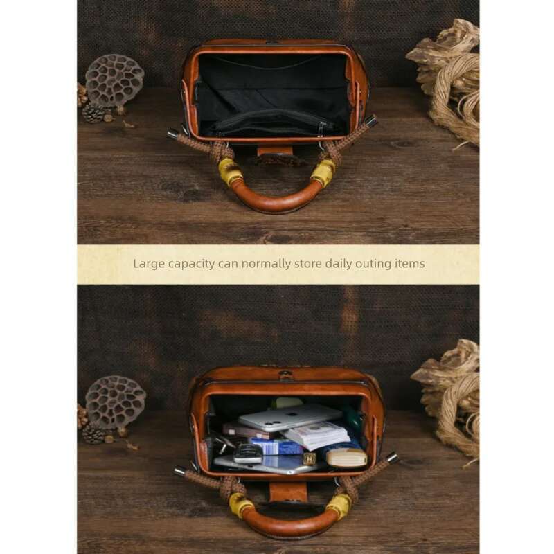 MOTAORA Handmade Handbags For Women Leather Shoulder New Vintage Carved Ladies Hand Bags Designer Luxury Bag KABAHEBINGJUE