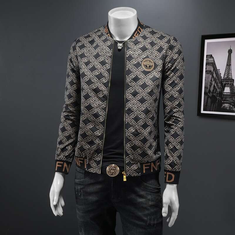 Autumn Winter New Trendy Casual Fashion Slim Fit Thin Youth Men's Jacket