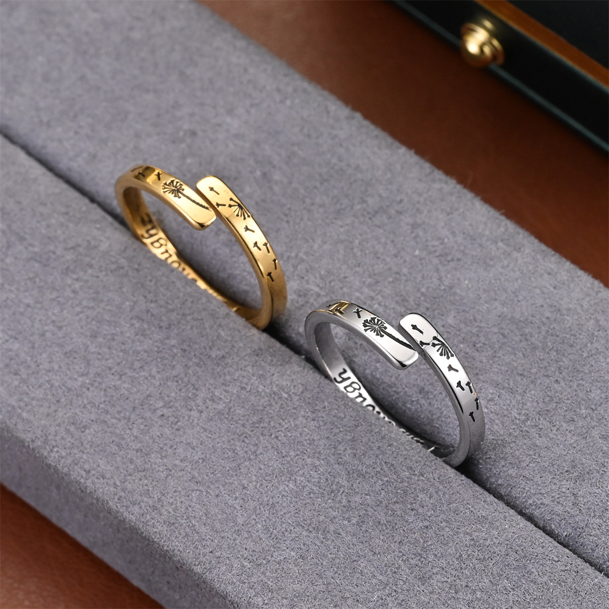 Niche Design New Iamenoow Dandelion Ring Source Manufacturer Exclusive Supply