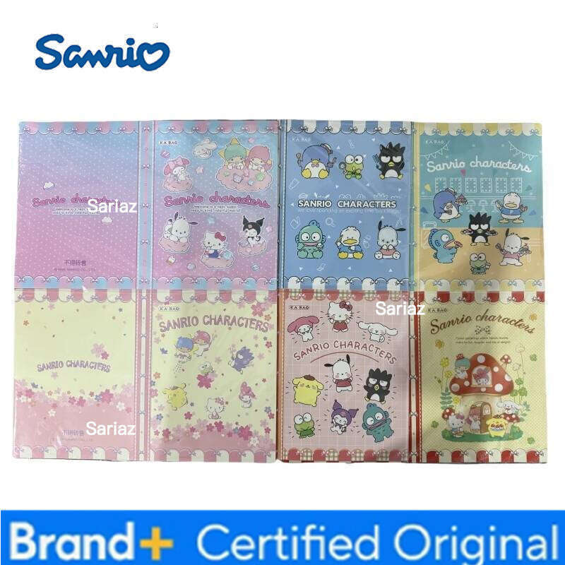 Sanrio New In Genuine Original Box Card Wink Cute Anime Characters Kuromi Kitty Melody Cinnamoroll Collection Children's Gifts H260130