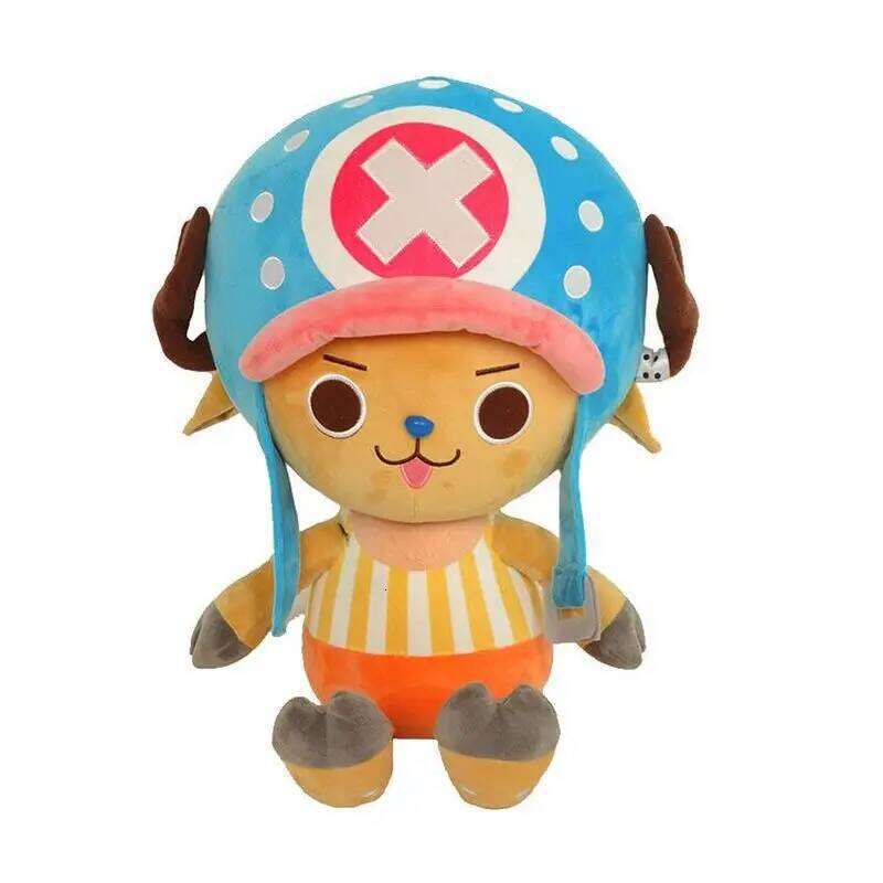 25-30cm Genuine Anime Classic Tony Chopper Plush Doll Cartoon Stuffed Toys Throw Pillow Children Birthday Gift Y260128