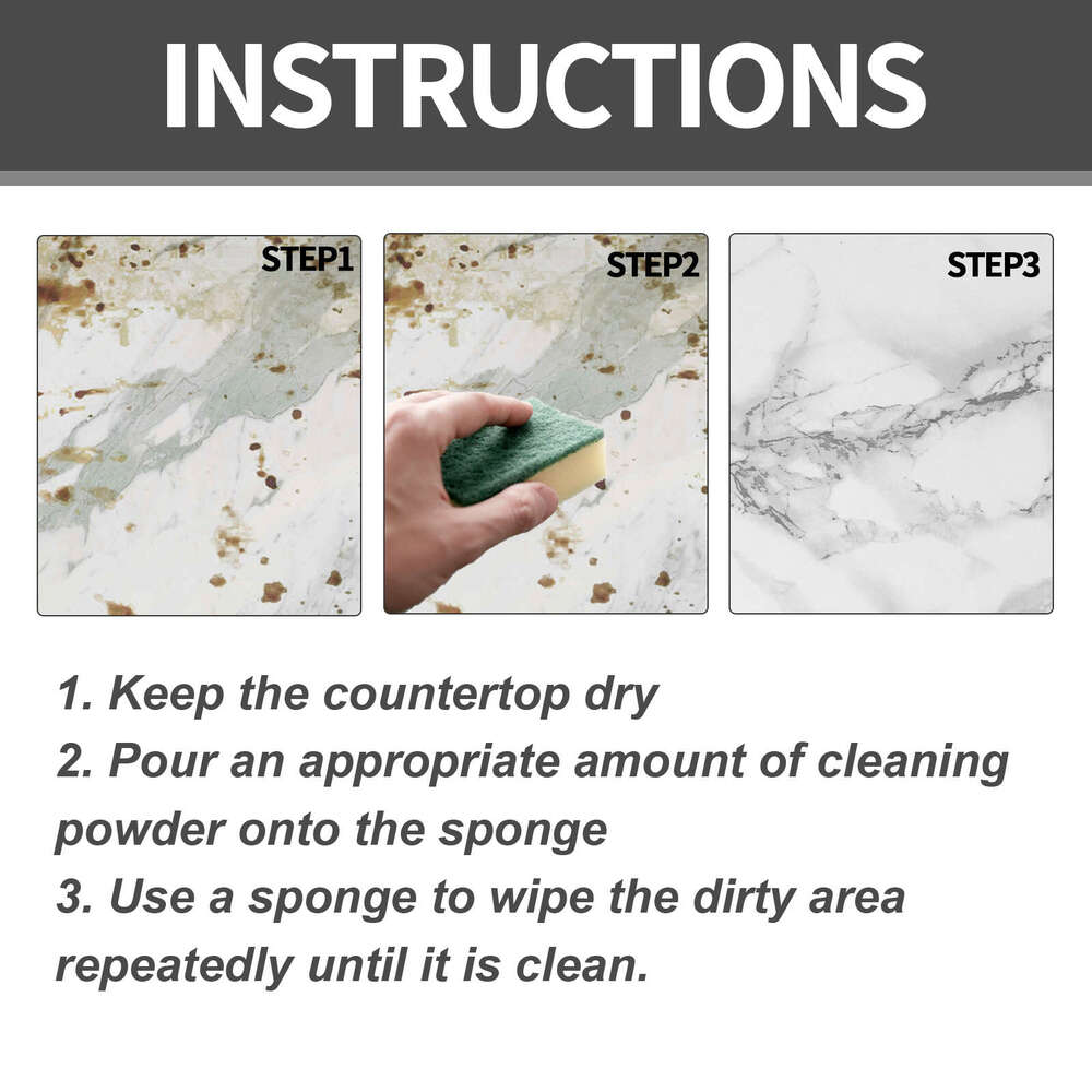 Jaysuing Stone Cleaning Household Kitchen Countertop Marble Tile Stain Removal Polishing Powder S260130