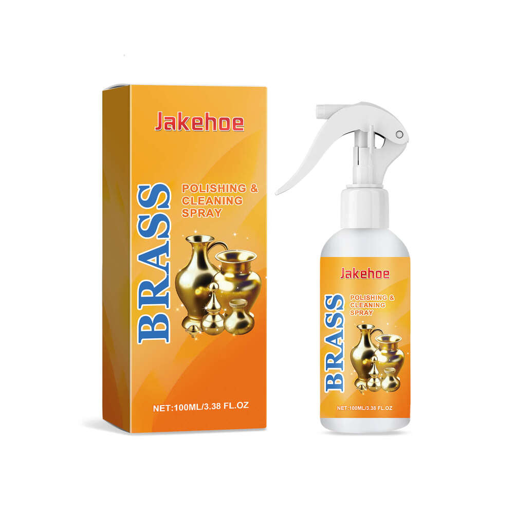 JAKEHOE Cleaning Stain Removal Polishing Shine Gentle Maintenance Brass Care Spray S260130
