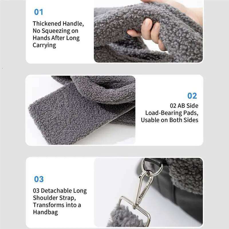 EFFICIENT Soft Waterproof Sling Pouch Puppies Dog Carrier With Safety Harness Buckle- Ideal For Small To Medium Breeds In 26H0130