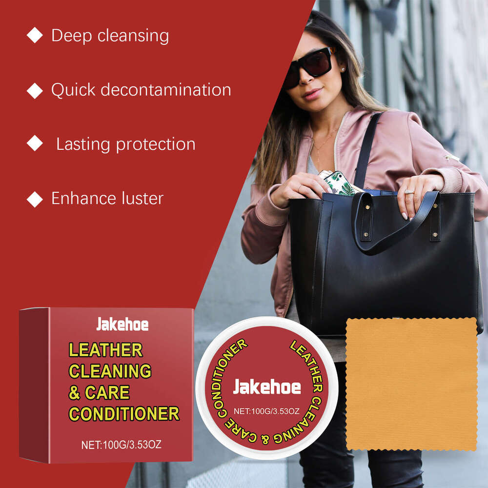 Jakehoe Multi-functional Cleaning and Maintenance Genuine Leather Sofa Bag Care Cream S260130