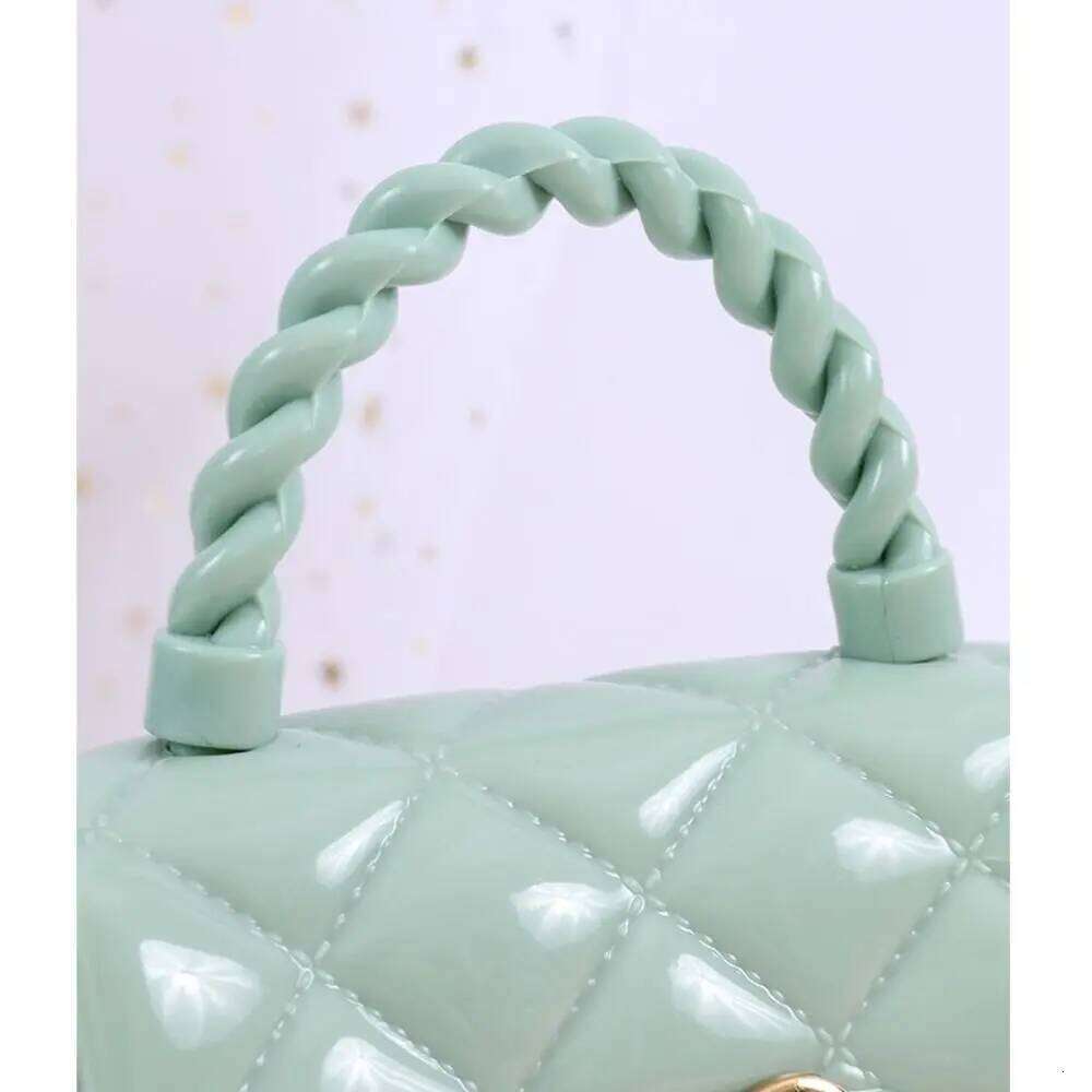 Fashion PU Leather Crossbody Girls Heart Shoulder Bags Children Mini Coin Purses Jelly Bag Kids Handbag Gifts