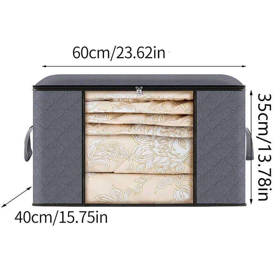 Quilt clothing sorting bag, moving and organizing household bedding storage box, supplies