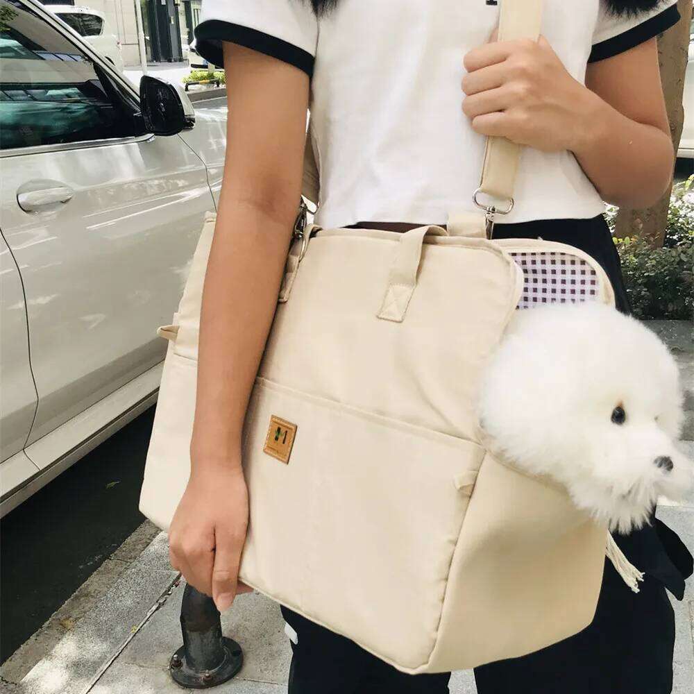 for Cats Dog, Traveling Pets Shoulder bag,Polyethylene foam cotton Interlayer,Car Seat Pet Protection Travel Carrier 26H0130