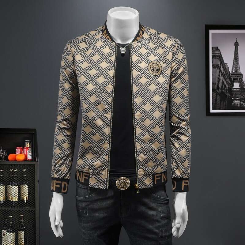 Autumn Winter New Trendy Casual Fashion Slim Fit Thin Youth Men's Jacket