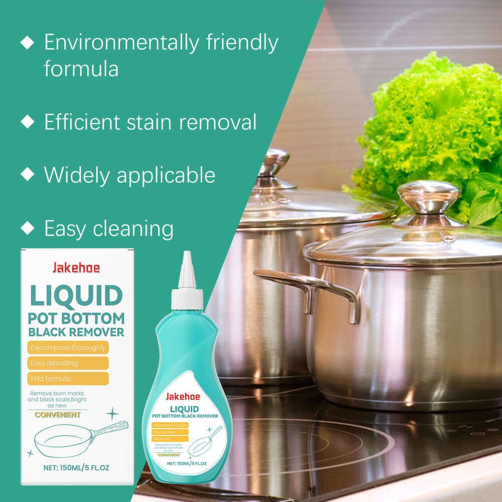 Jakehoe Kitchenware Pot Bottom Grease Oil Stains Cleaning Polishing Anti-Rust Multi-Effect Cleaner S260130