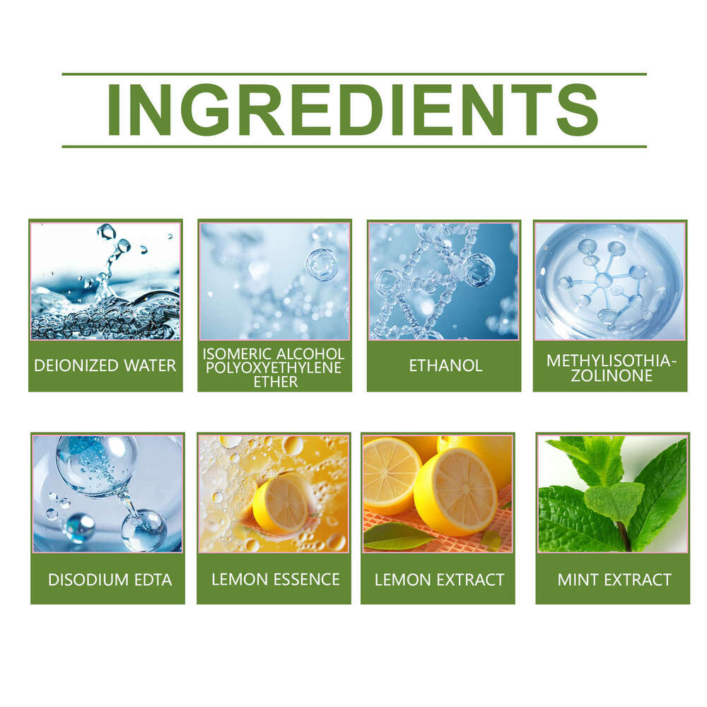 Jakehoe Gentle Formula Lemon Mint Fragrance Stain Removal Floor Gloss Maintenance Cleaner S260130