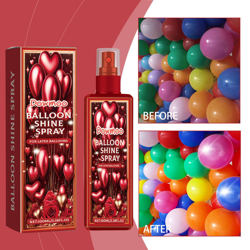 DOWMOO Enhances Balloon Atmosphere Gloss Long-lasting Effect Creates Textured Highlight Spray S260130