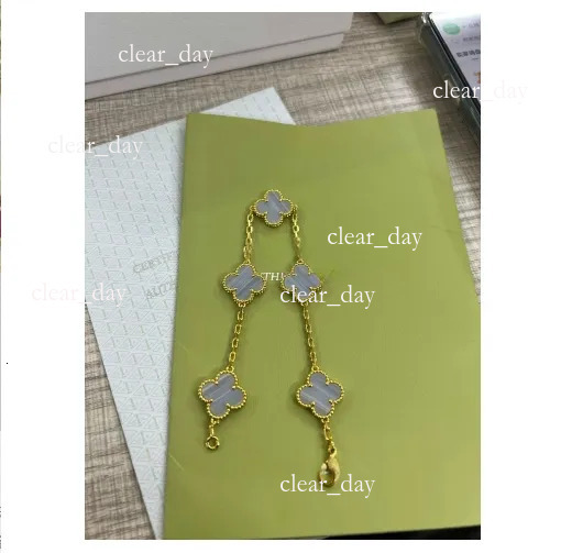 Designer Vanly Cleef Braclet Bracelets Exquisite Jewlery For Women Bangle Flower Bracelet Charm Pink Jewelry Vancleaf Bracelt Gifts 918