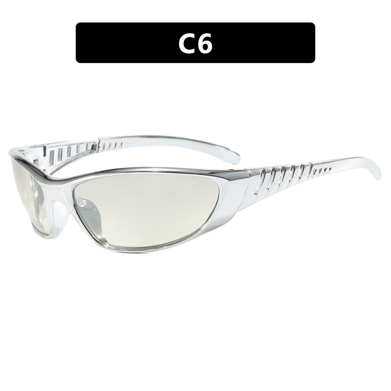 Retro inspired sunglasses for women Futuristic tech inspired sunglasses Y2K millennial sunglasses Hot girl sunglasses