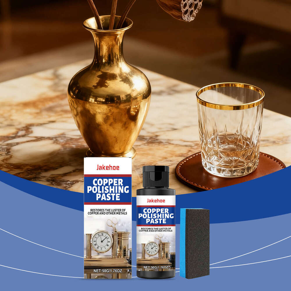 JAKEHOE Brass Cleaner Brightens Metal Luster Cleaning Polishing Hardware Daily Care Agent S260130