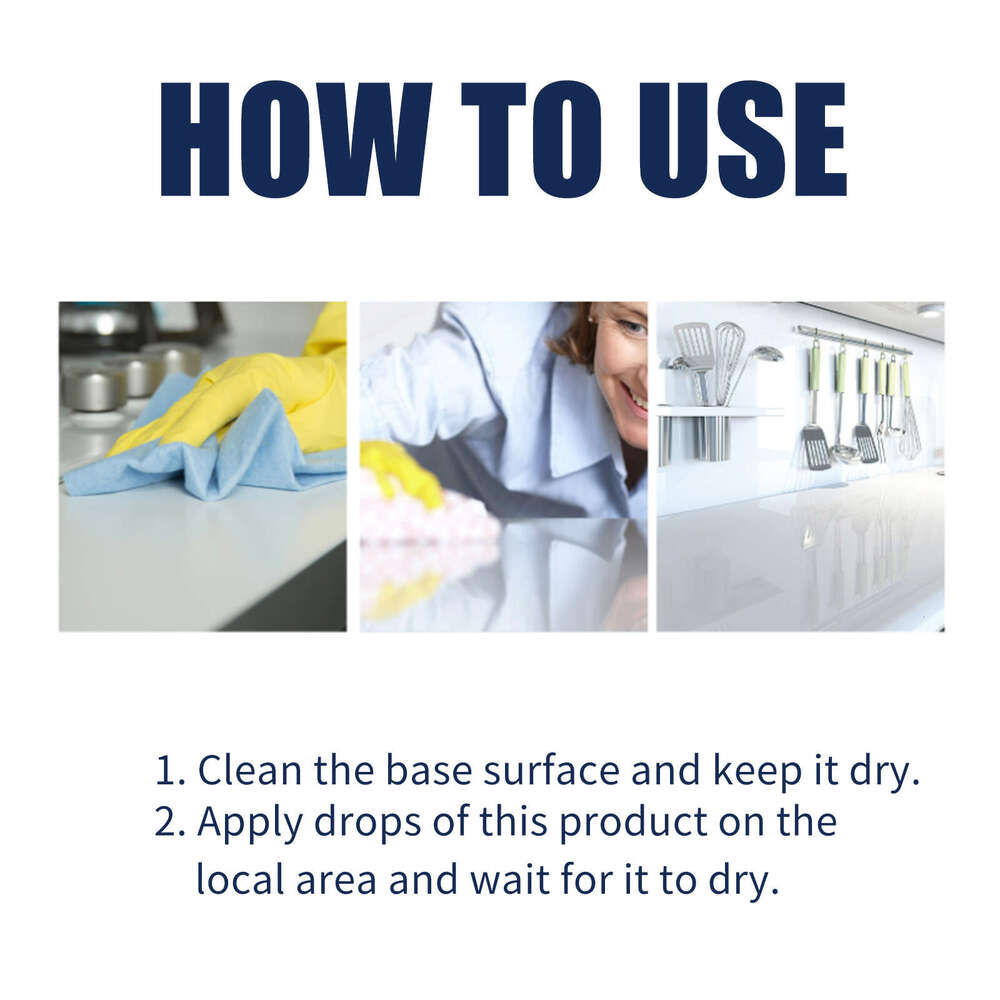 Jakehoe Stone Crystal Plating Agent Kitchen Tile Marble Surface Renovation Repair Polishing Maintenance Cleaner S260130